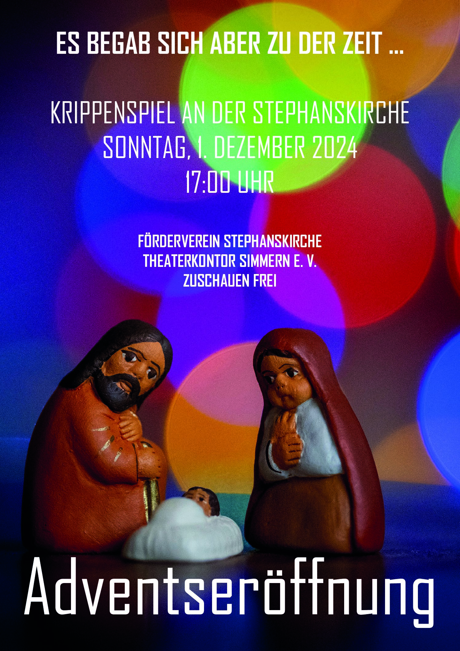 Krippenspiel an der Stephanskirche